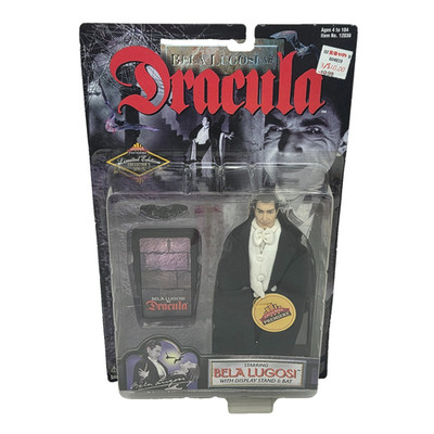 VINTAGE 1998 UNIVERSAL MONSTERS DRACULA BELA LUGOSI ACTION FIGURE NEW SEALED