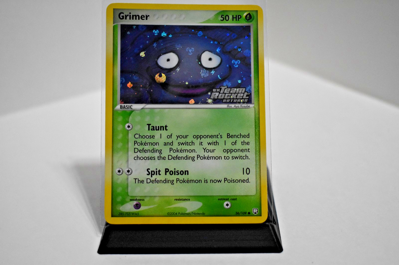 Pokémon TCG - Grimer 56/109 Team Rocket Returns Reverse Holo - NM