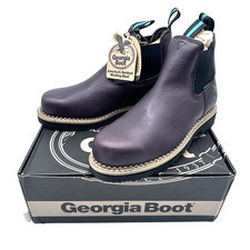 Mens Georgia Boot Romeo 8M Giant Steel Toe Wa...