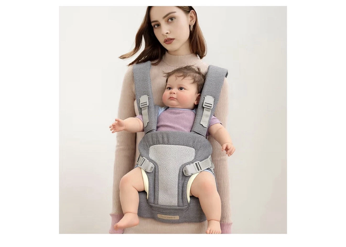Multifunctional Lightweight Baby Strap Carrier for Dad & Mom Waist Stool Babies