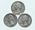 TOUGH 1942 1944 1942 Washington Quarter 90% Silver Lot *776