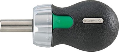 Stahlwille 18120002 Ratcheting Screwdriver Bit Holder No. 4008, Size 2 for Bit S