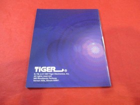 Tiger Game.Com Mini Promo Product Catalog Insert Batman Sonic Jurassic Park #L