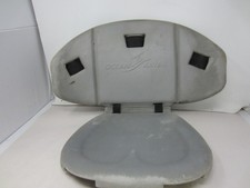 Ocean Kayak Comfort Pro Cip-On Sedile Cuscino Kayak Rimovibile con Schienale Grigio