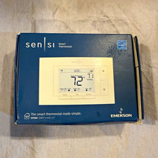 Emerson Sensi Smart Thermostat ST55U Wi-Fi 7-Day Programmable White