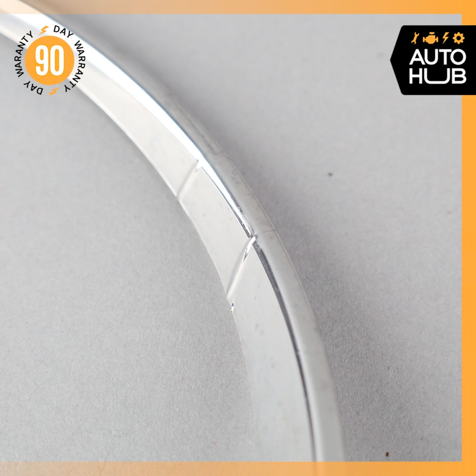 Bentley Continental Flying Spur Left Headlight Inner Chrome Ring Trim OEM
