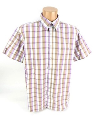 Camel Active Hemd XL Herren Modern Fit kurzarm bunt kariert Freizeithemd (14904)