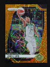 2024 Panini Prizm WNBA - Jewell Loyd #49 Orange Velocity Prizm