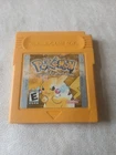 Pokémon Yellow Version Gameboy Game.  Untested