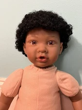 Reborn Doll Boo Boo Baby Wonderfully Made With 2 Wigs and Original Clothes