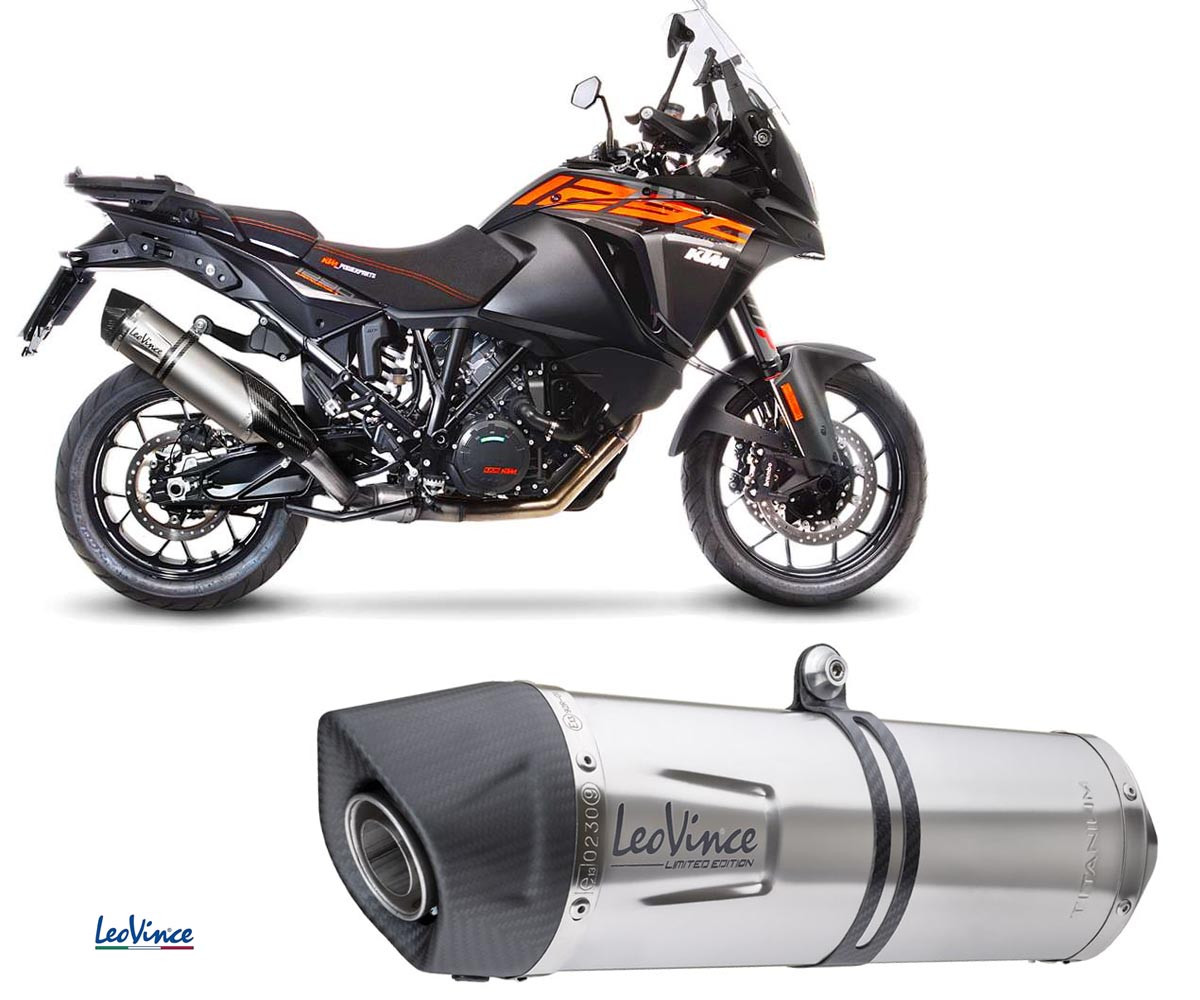 Exhausts Leovince homologated titanium LV ONE EVO KTM 1090 ADVENTURE/R 2017 2019