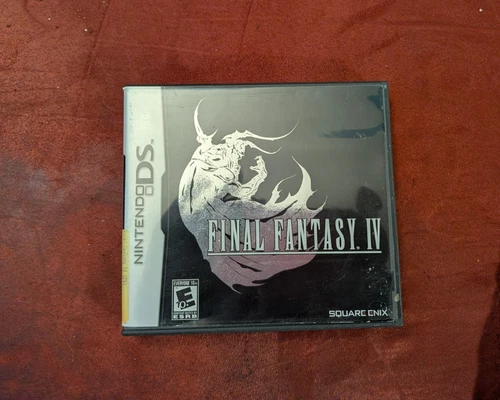 Final Fantasy IV (Nintendo DS, 2008) game CIB with manual, great condition!