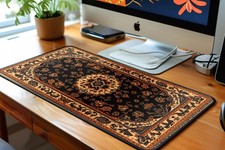 Balkan Mouse Pad Rug Mouse Mat Water Resistant Desk Mat Gift for gamer