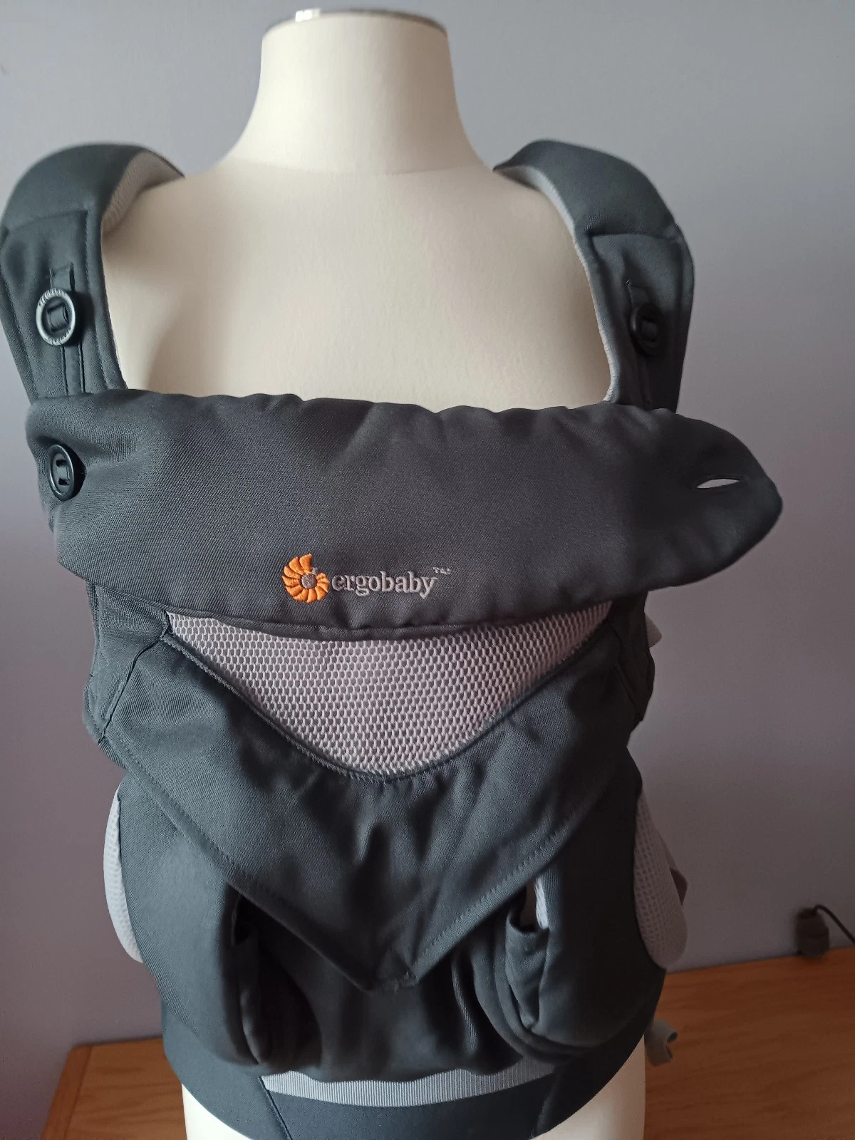 Ergobaby Ergo Pack 360 All Position Baby Carrier 12 - 45 lbs Onyx Black NIB