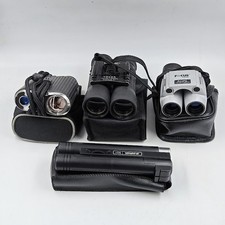Lot of 4 Binoculars - Working, Minimal Wear, Various Models and Colors