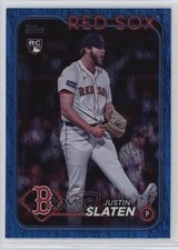 2024 Topps Update Blue Holo Foilboard 419/999 Justin Slaten #US178 v1x