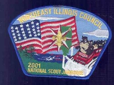 MINT 2001 JSP Northeast Illinois Council Blue Bdr TAZ
