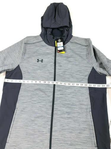 Under Armour Swacket Jacket Stealth Grey 1298426-025 Men's Loose Size XL - Picture 4 of 9