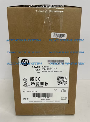 1PCS NEW Allen Bradley 25C-D4P0N114 PowerFlex 527 AC inverters 25CD4P0N114 - Picture 1 of 8