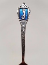 Bermuda Collectors Miniature Salt Spoon Meka Denmark Silver Tone