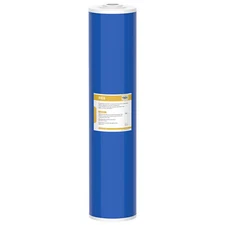 20"x4.5" Water Softener Filter Big Blue Whole House Ion Exchange Resin Cartridge
