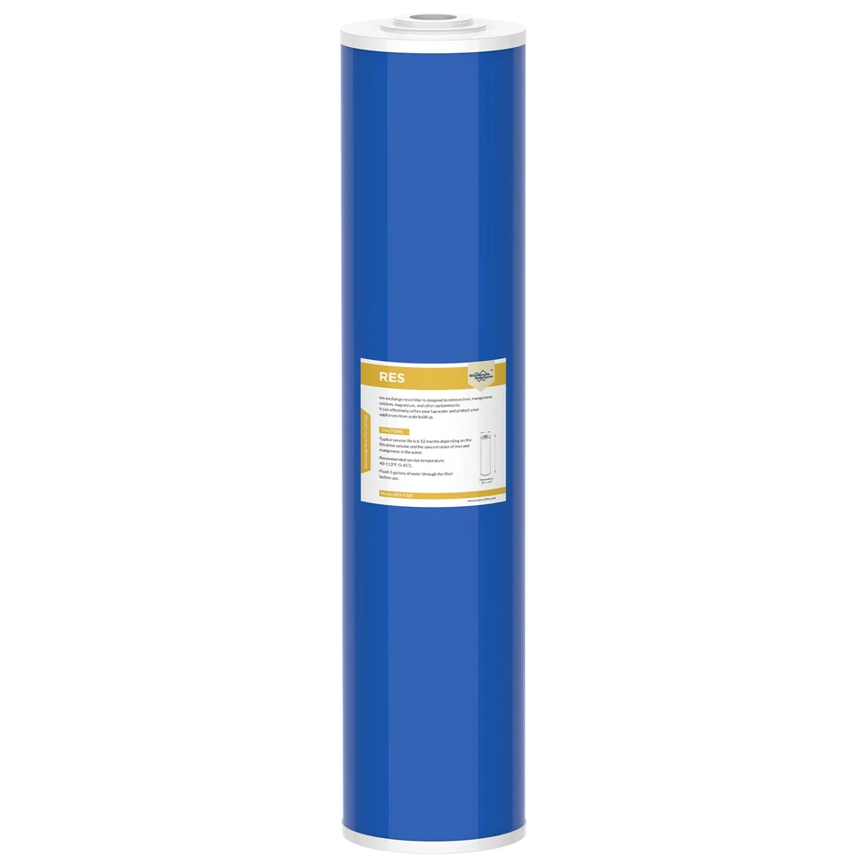 3 Stage 20"x4.5" Sediment Carbon Resin Whole House Water Softener Filter Sets - Image 2 of 4