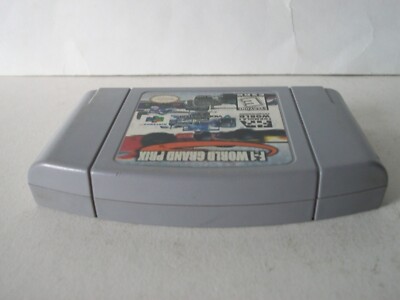 F1 World Grand Prix Nintendo 64 N64 Authentic Game Cartridge