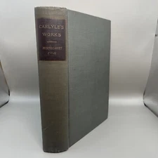 Carlyle's Complete Works Critical and Miscellaneous Essays 1839 1869 ID-3,7