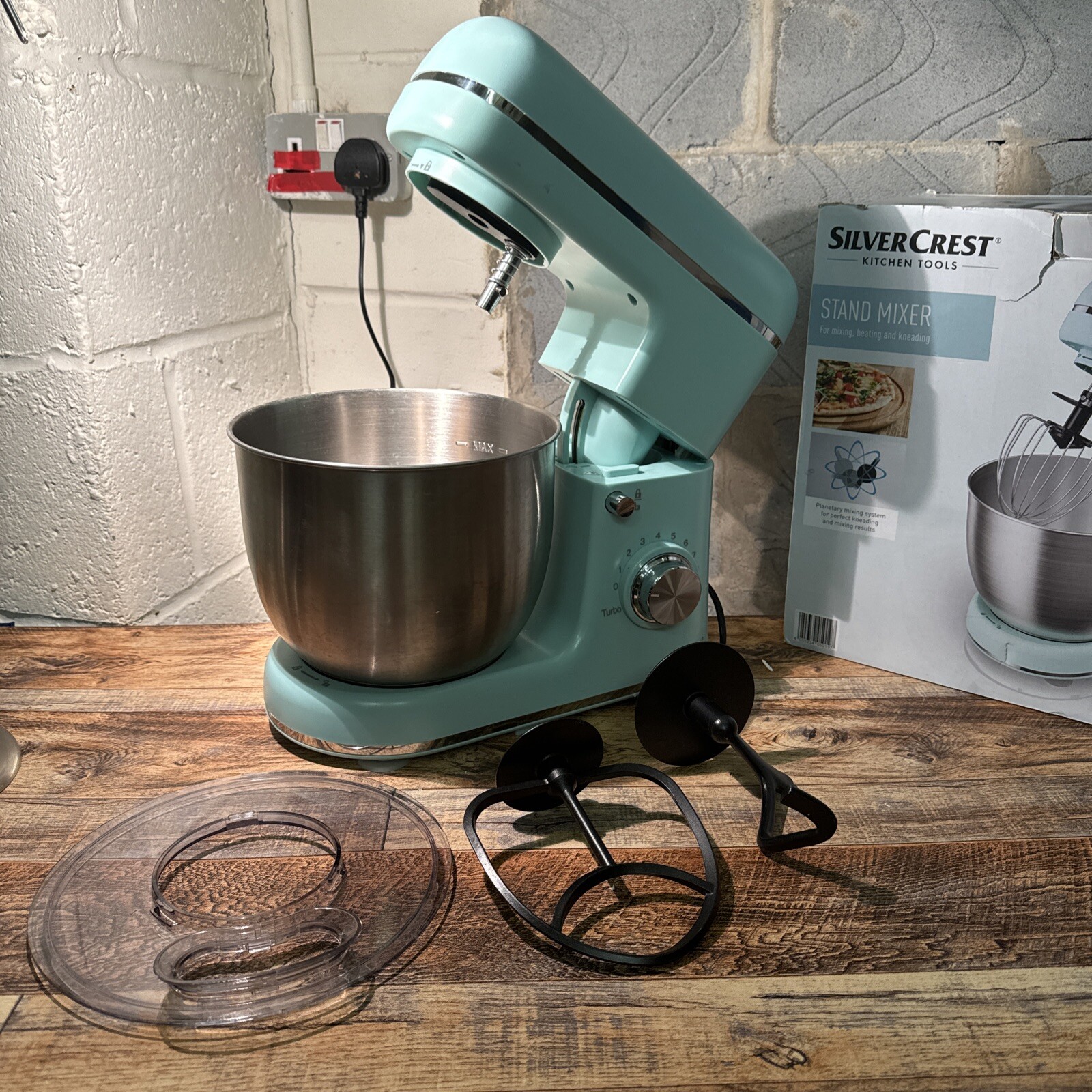 Silvercrest Professional Stand Mixer Kitchen Kneader Blender 5.0L eBay