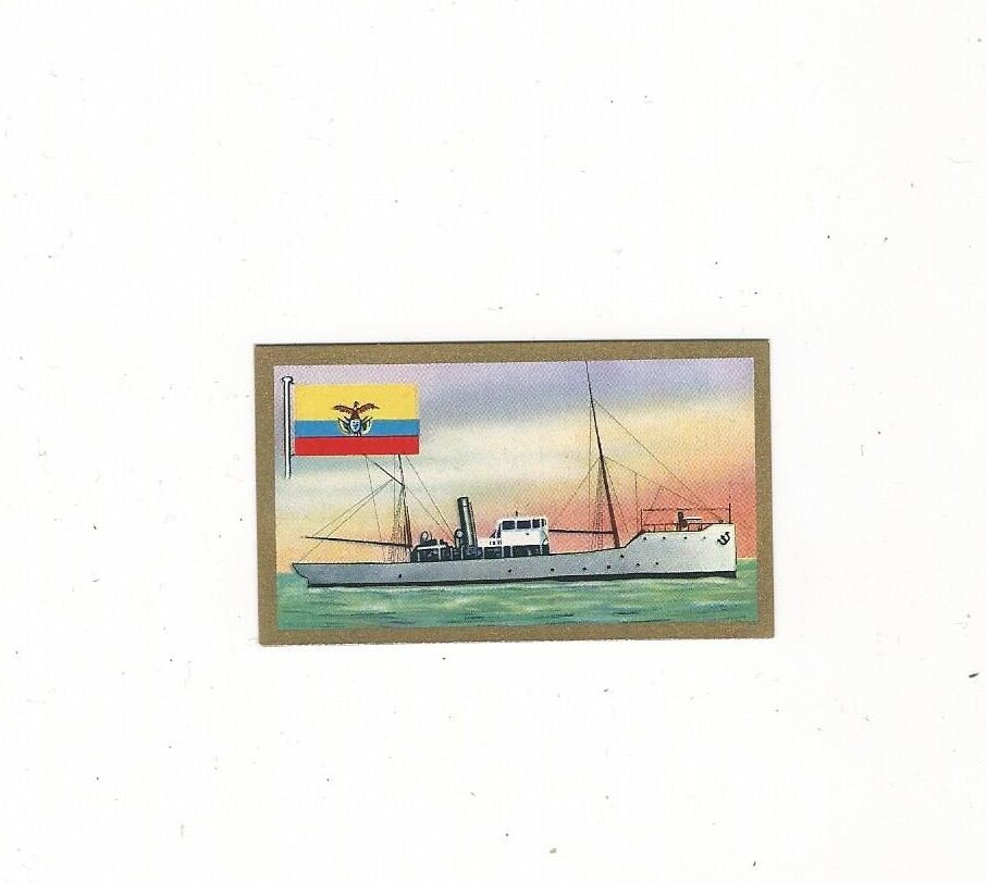 12/653 - COLLECTIVE PICTURE Warship/ Kanonierka "Cotopaxi" Ekwador 