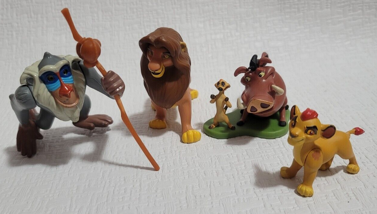 Disney Lion King Action Figures Set Simba Timon and Pumbaa