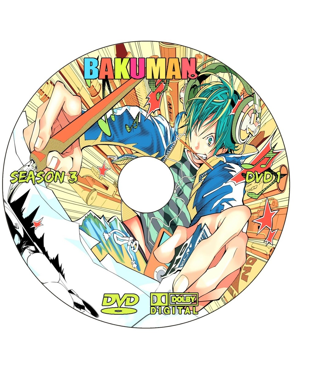 Bakuman Complete Series Season 1-3 Audio Japanese Only with