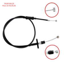 Accelerator Throttle Cable Black For Toyota Hilux LN 50,55,56 1983 - 1988