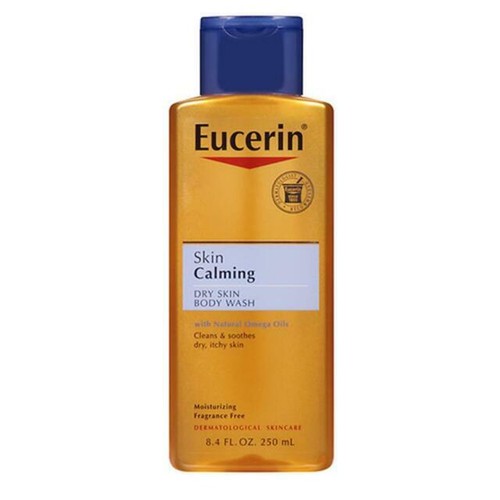 Eucerin Skin Calming Dry Skin Body Wash Oil Fragrance Free, 8.4 Ounce 72140636050 eBay