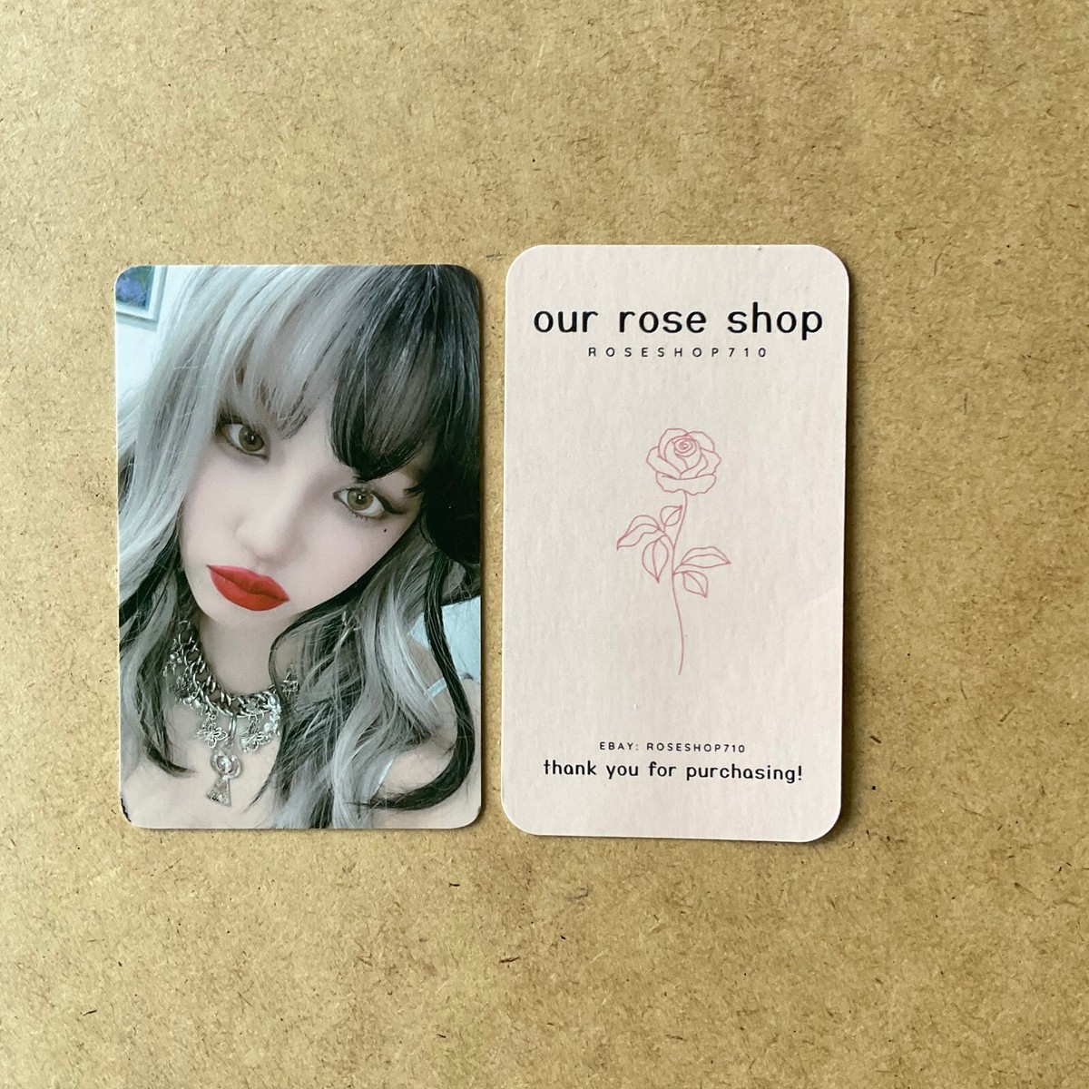 G)I-DLE GIDLE Two 2 Idoustage 2.0 China CN Lucky Draw LD