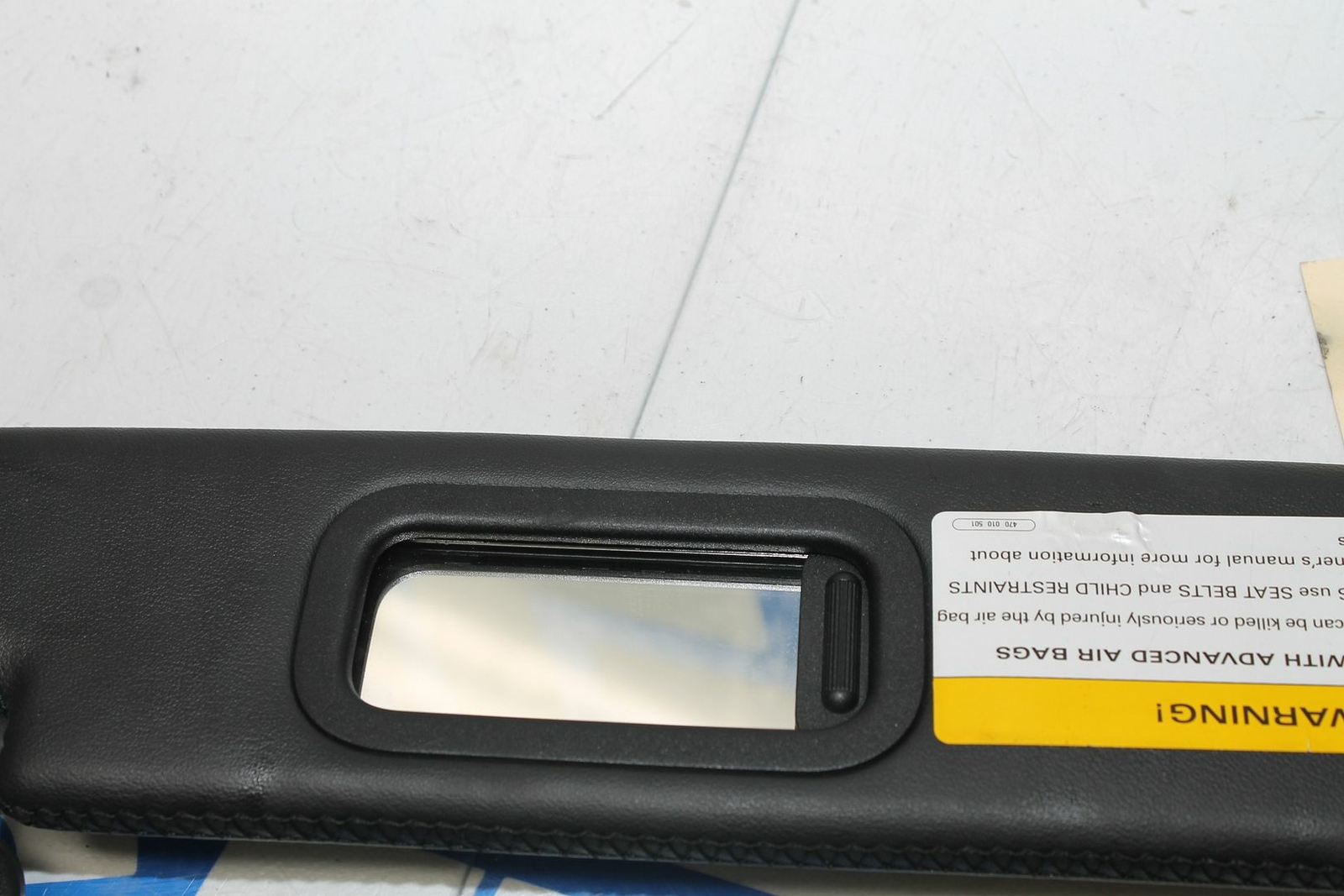 2019 LAMBORGHINI HURACAN RH PASSENGER BLACK SUN VISOR COMPLETE 15 16 17 18 20