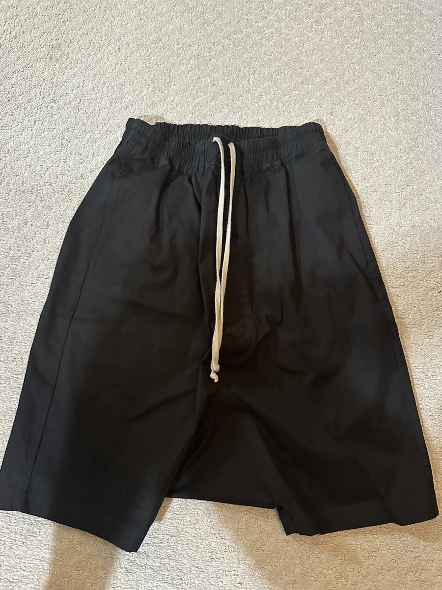 Rick Owens Black Regular Size Shorts for Men for sale | eBay