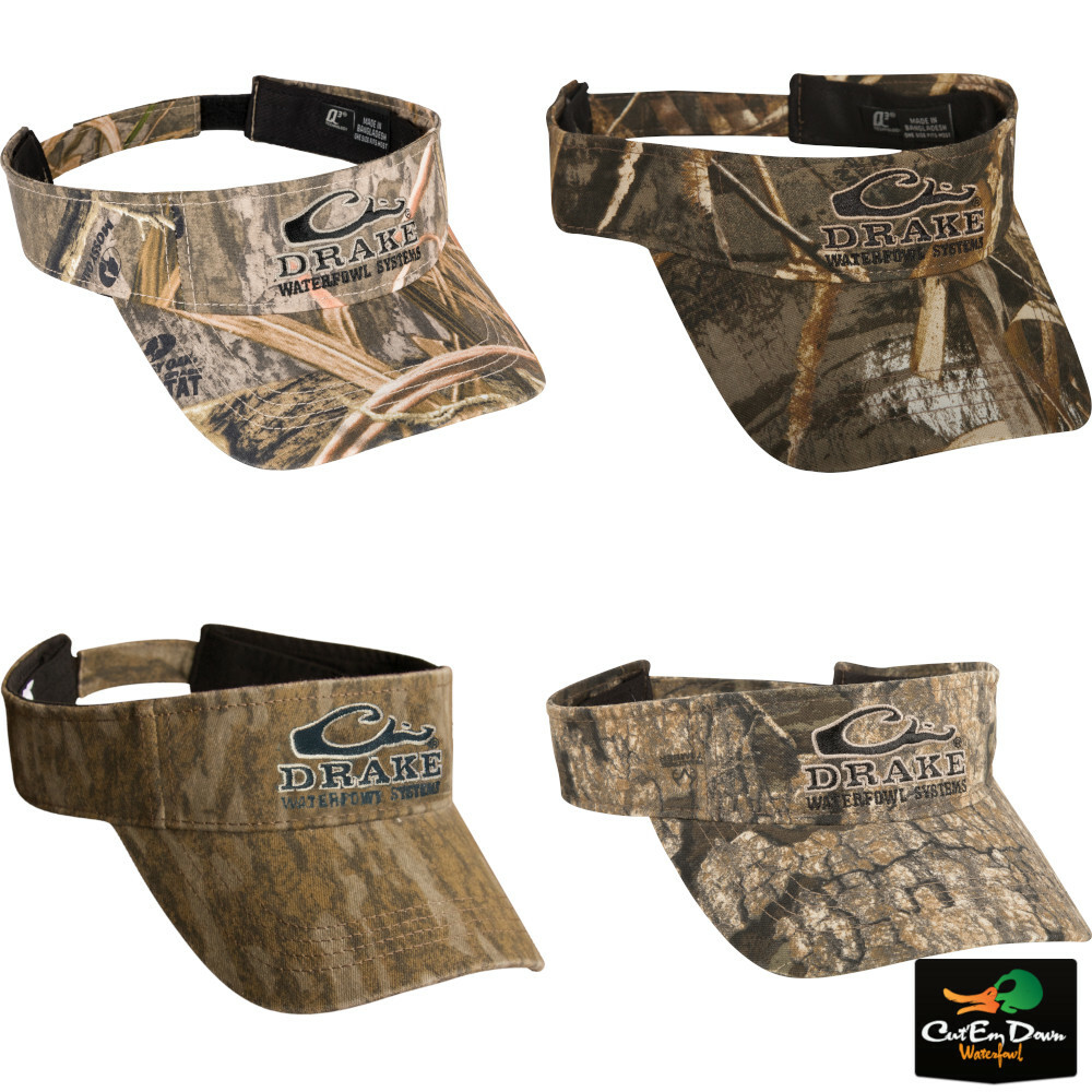 Drake Waterfowl Waterproof Camouflage Boonie/Bucket Hat - Unisex, Polyester