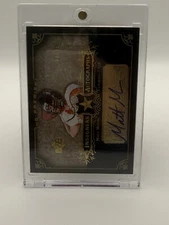 2007 UD Premier Insignias Auto /99 Matt Moore #IN-MO Rookie Auto RC