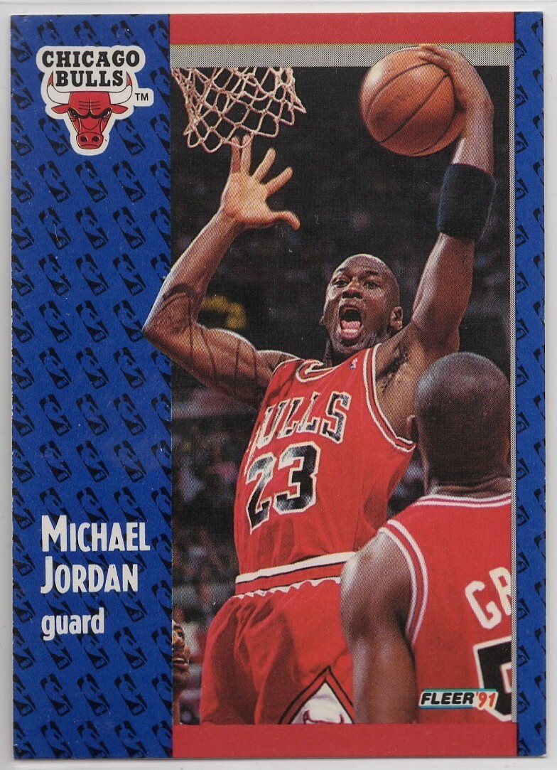 1991-92 Fleer Michael Jordan #29 Bulls