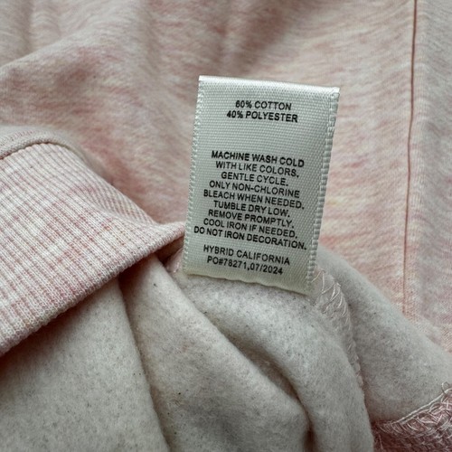 Disney Minnie Mouse Kids Unisex Pink Crewneck Pullover Sweatshirt Size L (14) - Picture 8 of 9