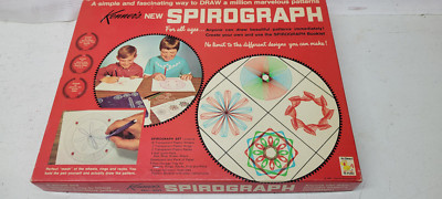 1967 Kenner Spirograph No 401 With Paper G1