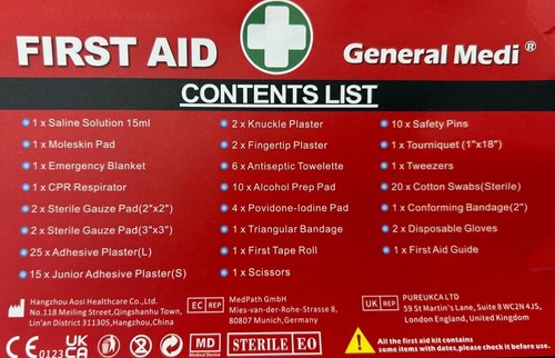 First Aid Kit Yamaha QT50 R2C R3 R5 R5B R5C Radian 600 Raider Bullet Cowl S SCL - Picture 4 of 13