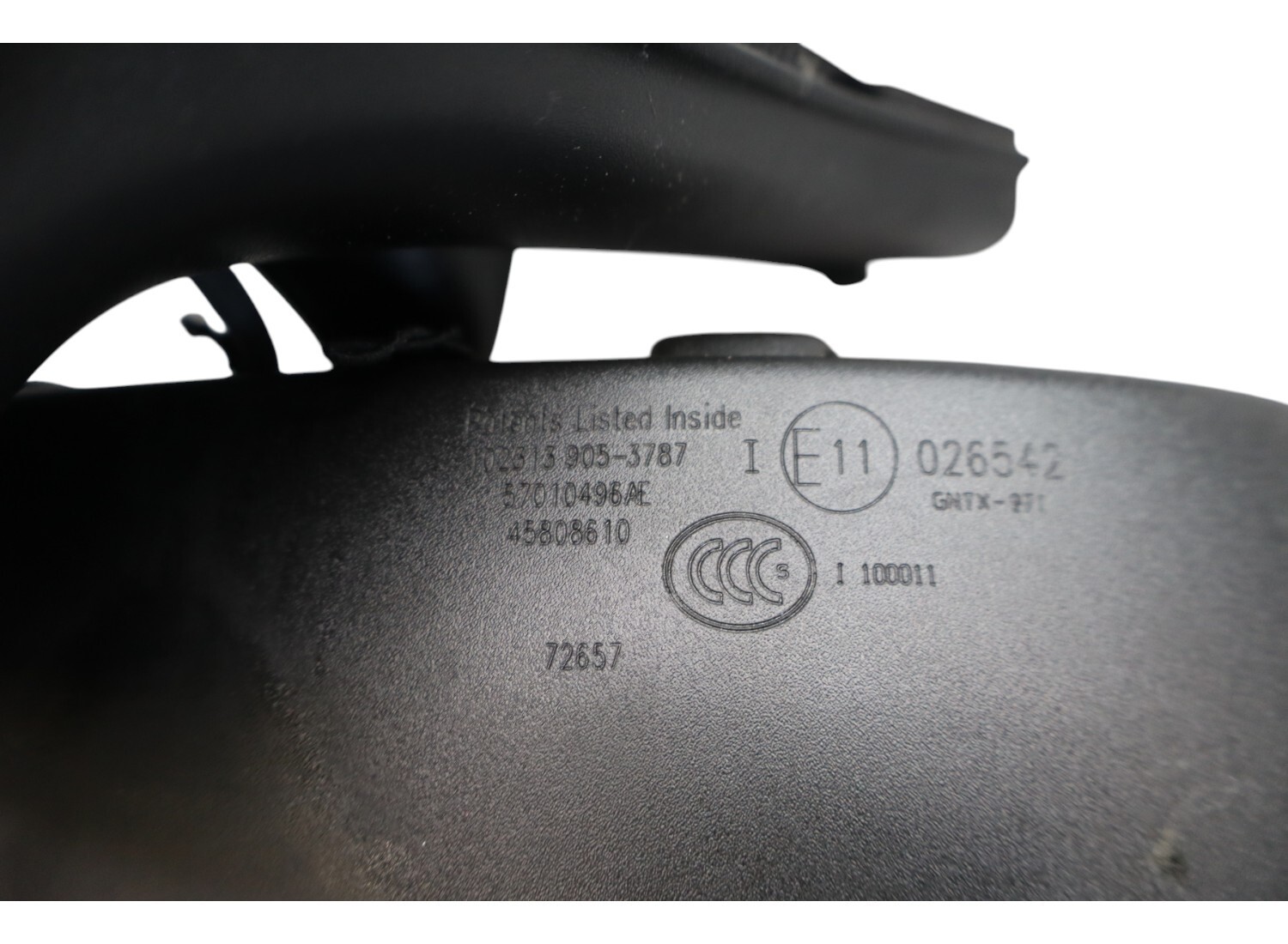Maserati Ghibli 2014-2019 Rear Interior rearview mirror Black P/N 57010496