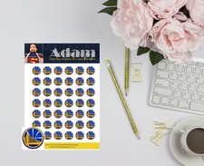 Golden State Warriors Planner Stickers