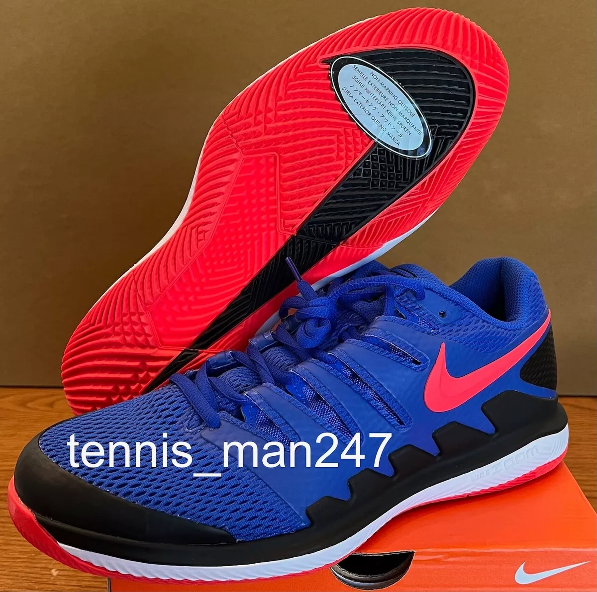 Nike Court 2019 Vapor X AA8030 402 Tennis Shoes Kyrgios Federer Nadal 10.5 NEW