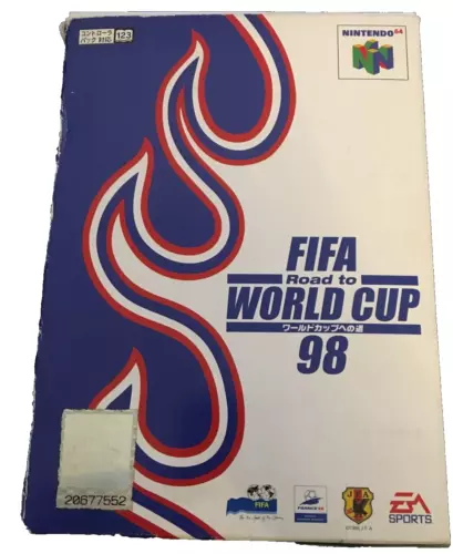 FIFA ROAD TO WORLD CUP 98 Nintendo N64 NTSCJ JAPAN IMPORT Manual Box Protector