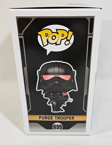 Funko Pop Star Wars 635 Purge Trooper Bobble Head, Exclusive, Boxed, Collectable - Picture 5 of 6