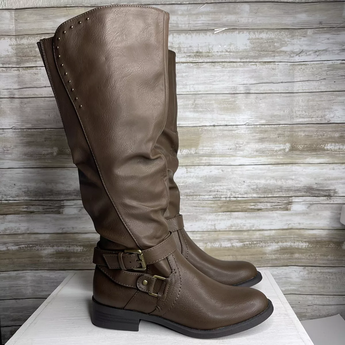 Womens size 5 knee high best sale boots