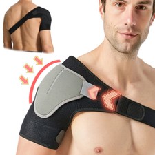 Shoulder Brace Rotator Cuff Support Relief Pain Adjustable Workout Joint Belt